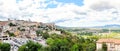 Narni, Italy. Beautiful view of historic center of the small ancient hilltown Narni