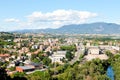 Narni, Italy. Aerial view of Narni Scalo