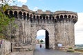 Narni, Italy. A mighty city gate protected the small Umbrian town of Narni