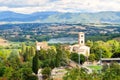 Narni, Italy. View of the ancient castle Castello di San Girolamo