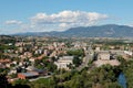 Aerial view of Narni Scalo