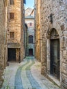 Narni, ancient town in the Province of Terni. Umbria, central Italy. Royalty Free Stock Photo