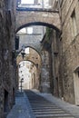 Narni (Terni, Umbria, Italy) - Old street Royalty Free Stock Photo