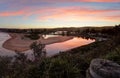 Narrabeen Lakes Entrance Royalty Free Stock Photo