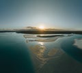 Narrawallee Inlet, Ulladulla, South Coast during sunset, Australia, New South Wales.