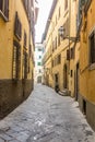 Narrow alley in the centre of Florence, Ita Royalty Free Stock Photo