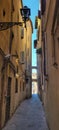 Narrow alley, Florence Italy Royalty Free Stock Photo