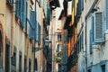 Narrow alley in Florence Royalty Free Stock Photo