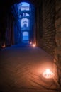 Narrow alley in Italy