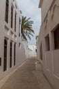 Narrow alley in Muharraq Royalty Free Stock Photo