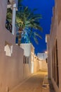 Narrow alley in Muharraq Royalty Free Stock Photo