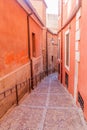 Narrow alley in the old town of Toledo, Spa Royalty Free Stock Photo