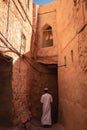 Narrow Alleyway in Misfat Al Abreyeen, Oman.