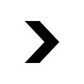 narrow arrow icon. Element of simple icon for websites, web design, mobile app, info graphics. Signs and symbols collection icon f Royalty Free Stock Photo