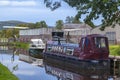 Narrow Boat on the Brecon and Monmouthshire Cana