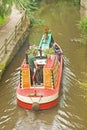 Narrow boat at Skipton.