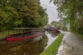 Narrow boats at Llangollen Wharf