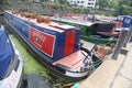 Narrow boats on Regent Canal