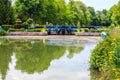 The narrow canals of Brittany, France. Royalty Free Stock Photo