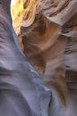 Narrow canyons of Utah`s Little Wild Horse Canyon