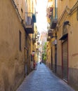 Narrow Colorful Street, Sorrento Italy Royalty Free Stock Photo