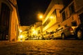 Narrow european street Royalty Free Stock Photo