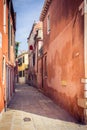 Narrow european street