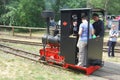 Narrow Gauge Steam Railway Train