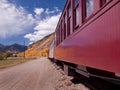 Narrow Gauge Train Royalty Free Stock Photo