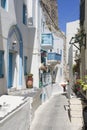 Narrow Greek street