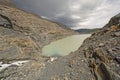 Narrow Inlet on a Glacial Nunatak