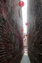 Narrow Lane in Chinatown in Victoria