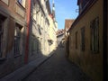 Narrow medieval street