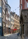 Narrow medievall lane in Rouen