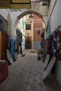 Narrow old street in the medina of Asilah