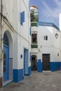 Narrow old street in the medina of Asilah