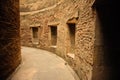 Narrow pathway in the Bhadra Fort in Ahmedabad, Gujrat