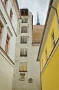 Narrow Riga street Royalty Free Stock Photo