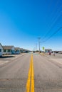 Narrow road at Cape Cod