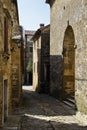 A Narrow Road in Groznjan Royalty Free Stock Photo