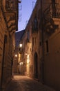 Narrow Sicilian street