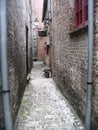 Narrow street Royalty Free Stock Photo