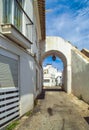 Narrow street in Albufeira