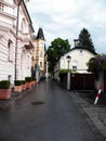 Narrow Street behind the slowest Arenberg Salzburg