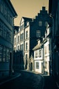 Narrow street in Erfurt