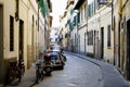 Narrow Street - Florence - Italy Royalty Free Stock Photo