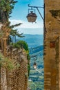 Narrow street in Gordes village in France Royalty Free Stock Photo