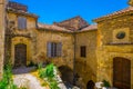 Narrow street in Gordes village in France Royalty Free Stock Photo