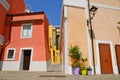 Tourism in San Nicola Arcella, a small town in the Calabria region Royalty Free Stock Photo