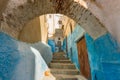 Narrow Street in an islamic city Royalty Free Stock Photo